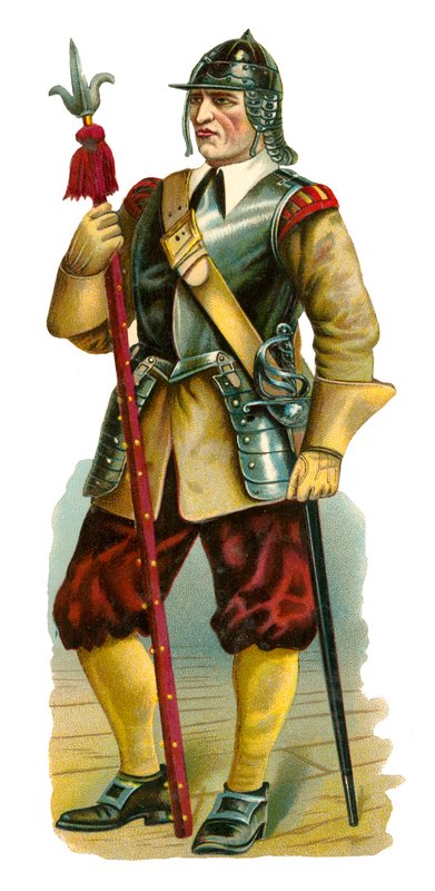 Pikeman, Oliver Cromwells tid av English School