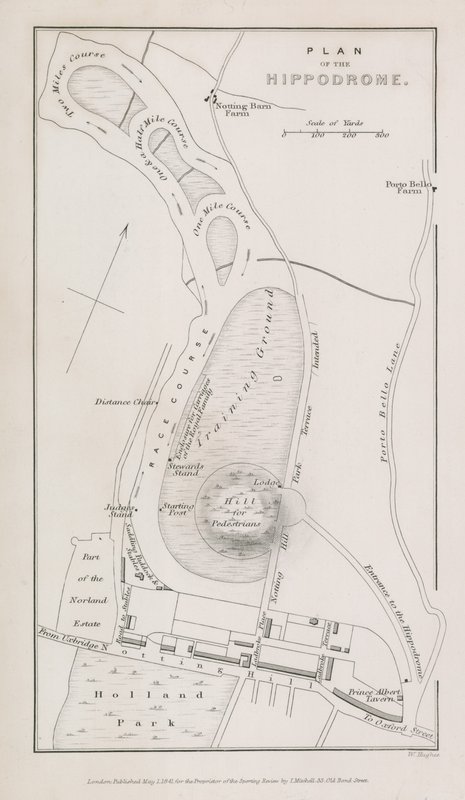 Plan för Hippodromen av English School