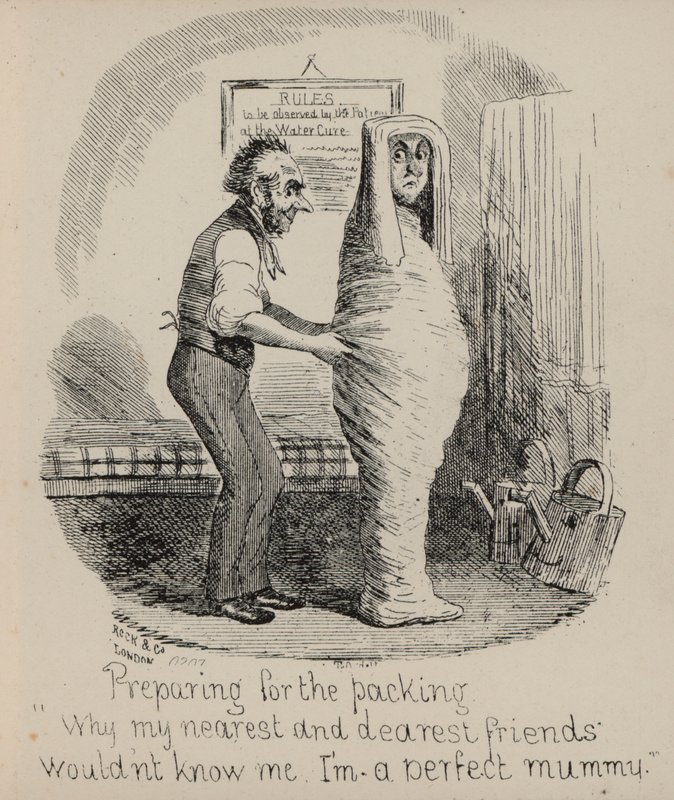 Pleasures of The Water Cure, förbereder för packningen av English School