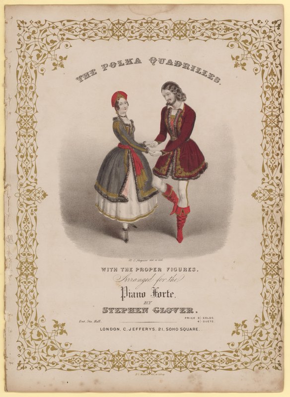 Polka kvadriller av English School
