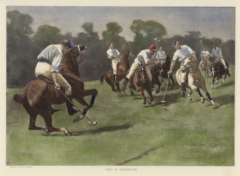 Polo i Hurlingham av English School