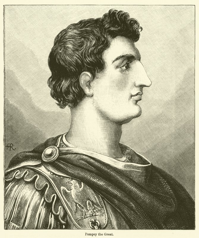 Pompejus den store (gravyr) av English School