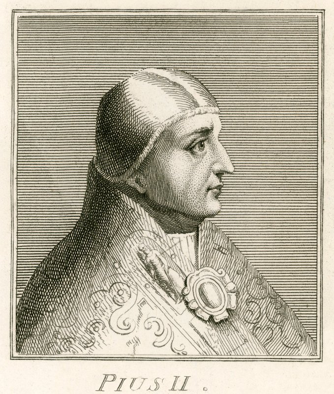 Påven Pius II av English School