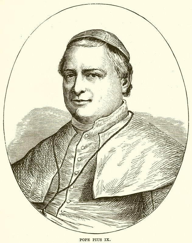 Påven Pius IX av English School
