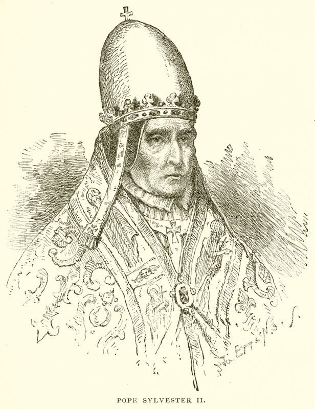 Påven Sylvester II av English School
