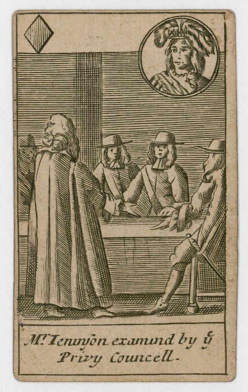 Popish Plot-spelkort, 1679 av English School