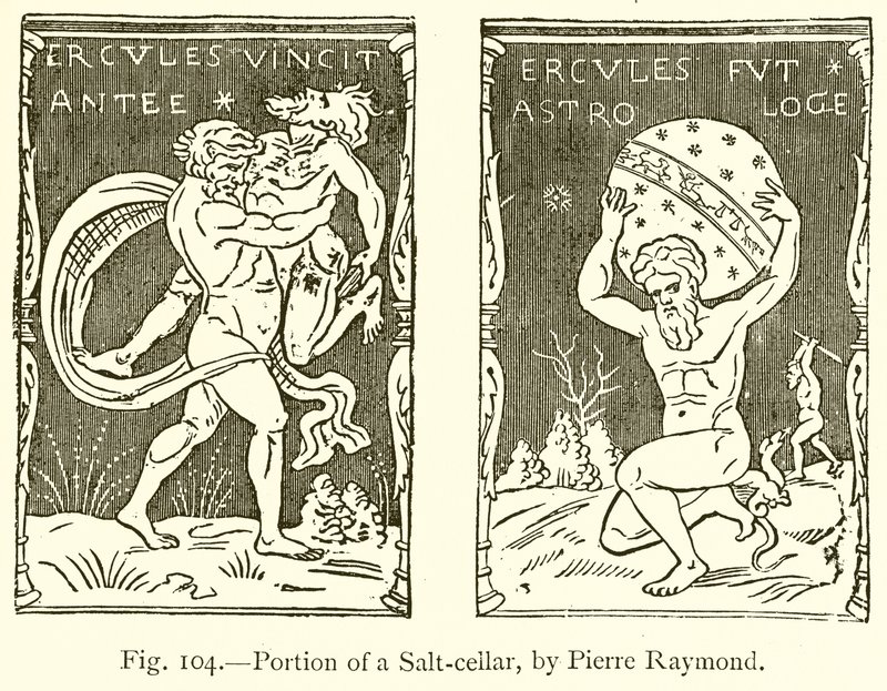 Del av en saltkällare, av Pierre Raymond av English School