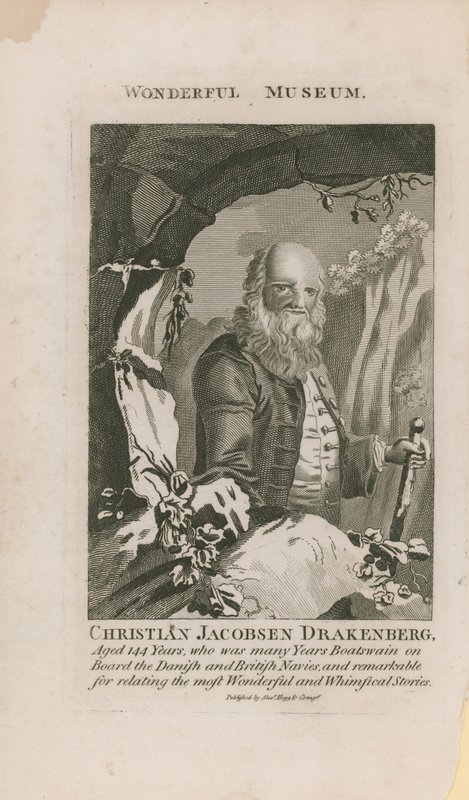 Porträtt av Christian Jacobsen Drakenberg av English School