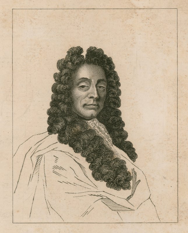 Porträtt av Christopher Wren av English School