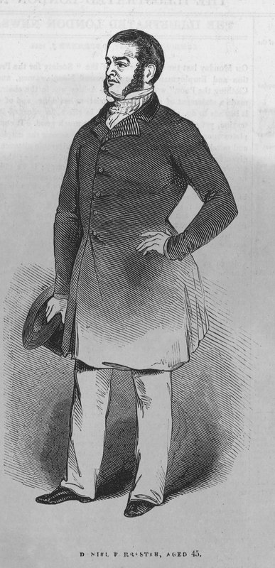 Porträtt av Daniel Forrester av English School