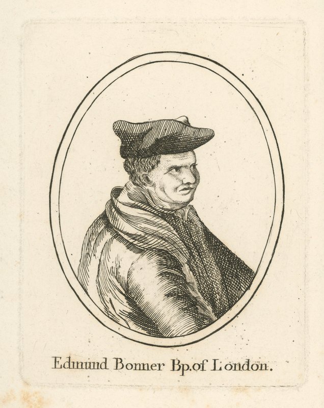 Porträtt av Edmund Bonner av English School