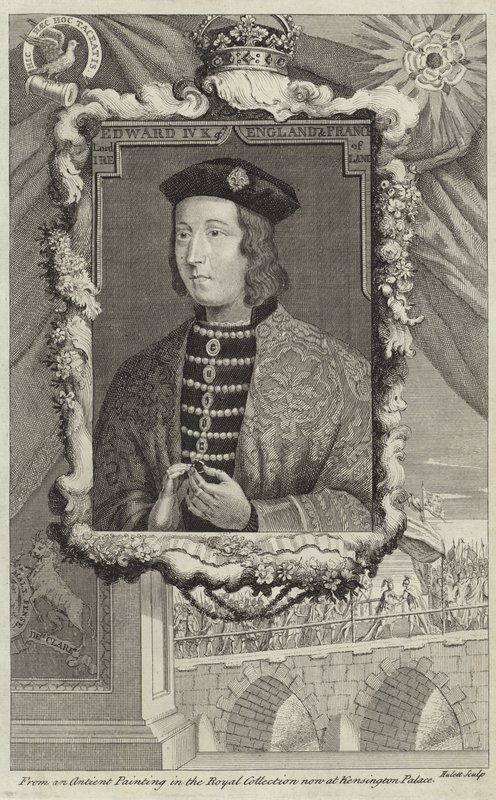 Porträtt av Edward IV av England av English School