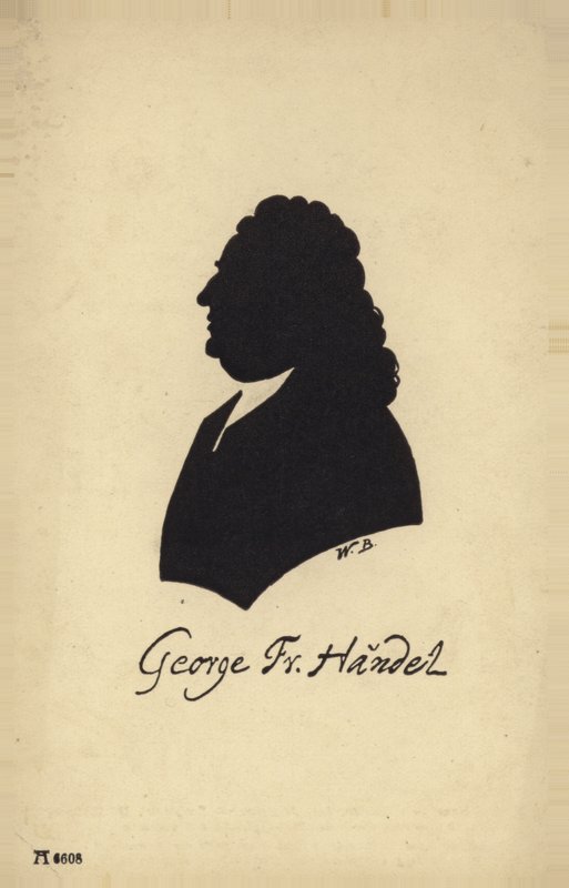 Porträtt av Georg Friedrich Händel av English School