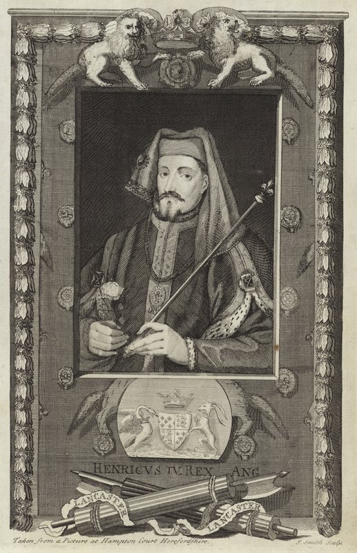 Porträtt av Henrik IV av England av English School