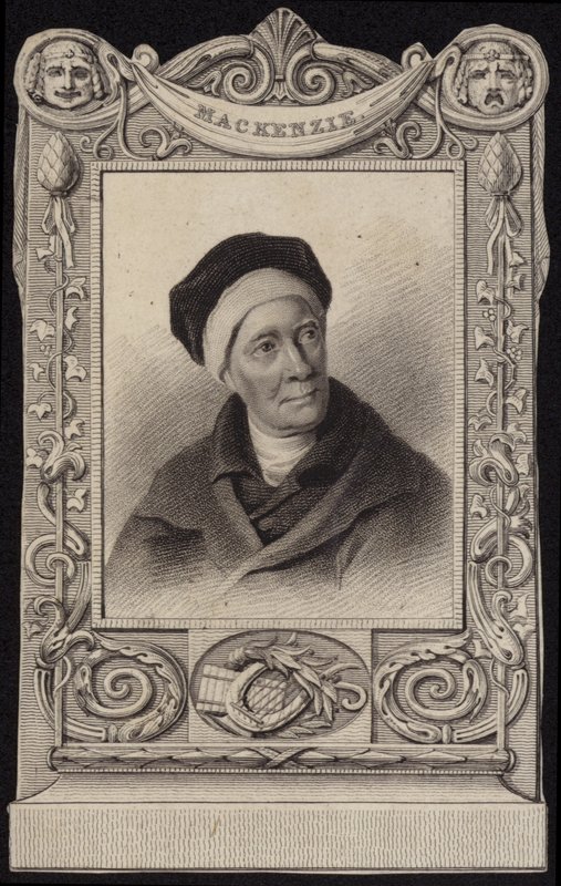 Porträtt av Henry Mackenzie av English School