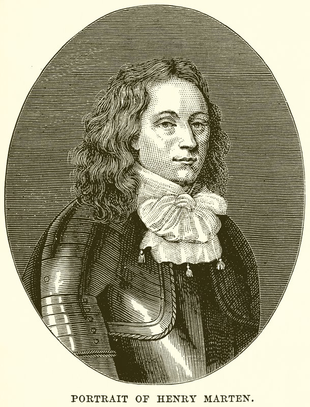 Porträtt av Henry Mårten av English School