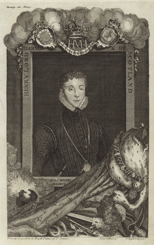 Porträtt av Henry Stuart, hertig av Albany av English School