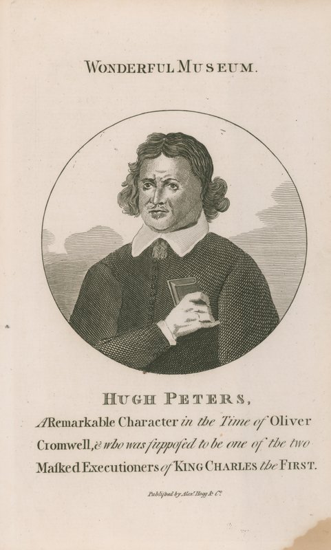 Porträtt av Hugh Peters av English School
