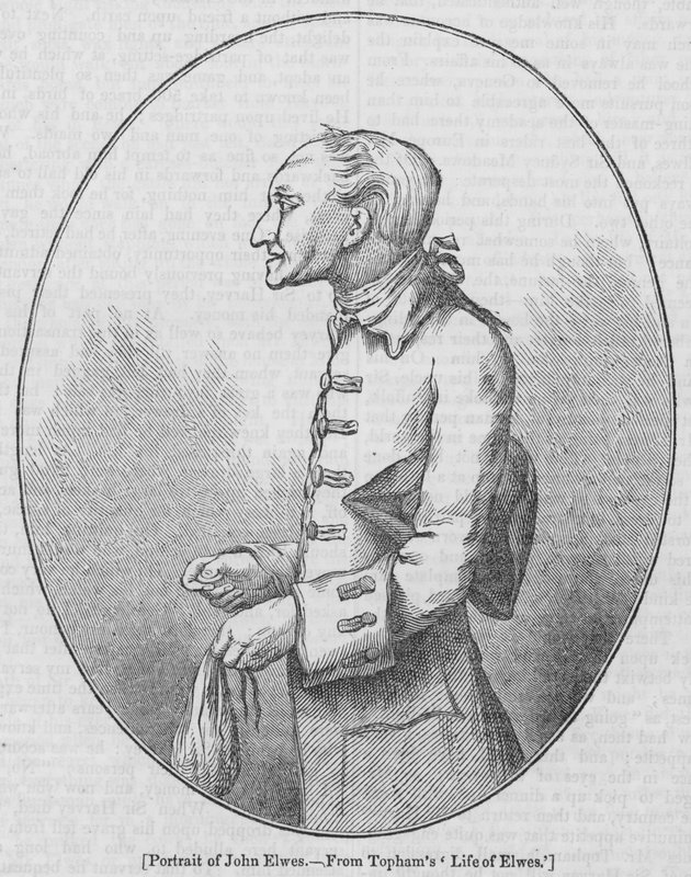 Porträtt av John Elwes av English School