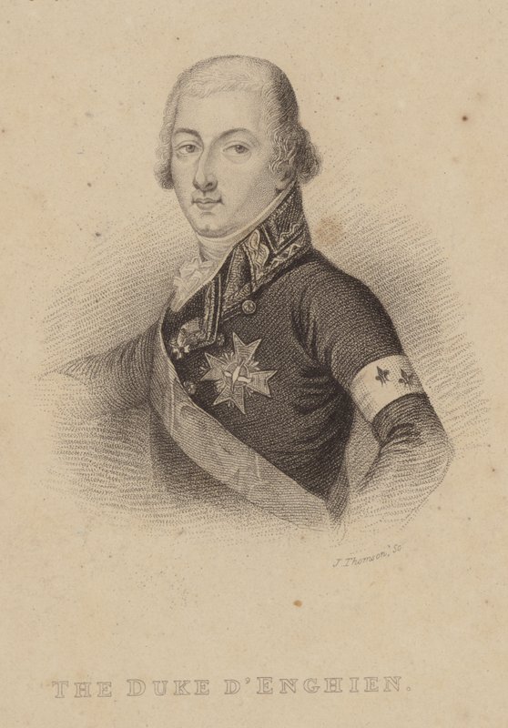 Porträtt av Louis Joseph, Prince of Conde av English School