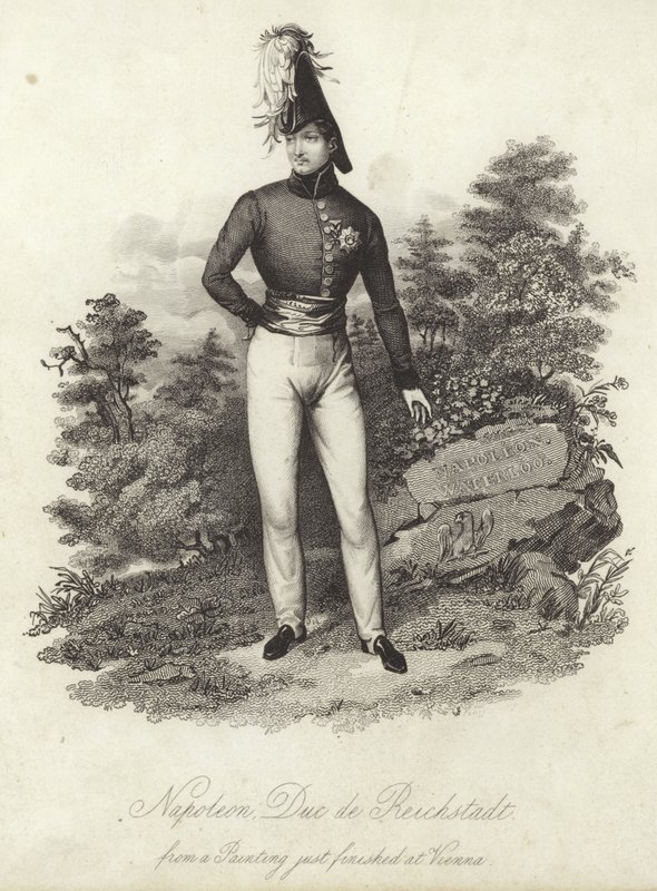 Porträtt av Napoleon II av English School