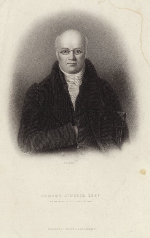Porträtt av Robert Ainslie av English School
