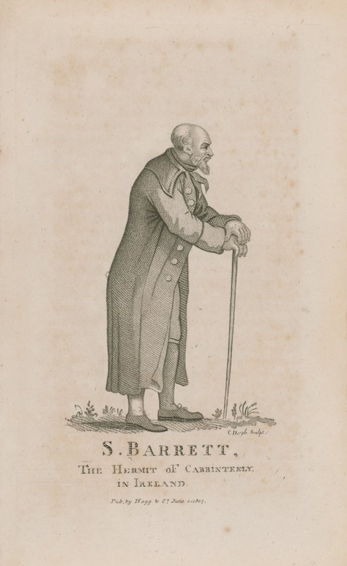Porträtt av S Barrett av English School