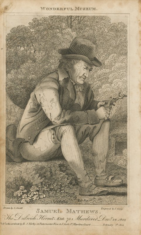 Porträtt av Samuel Matthews av English School