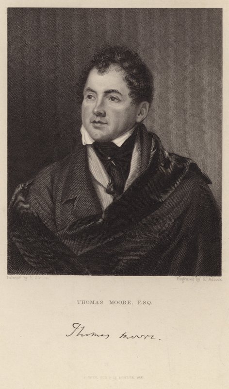 Porträtt av Thomas Moore av English School