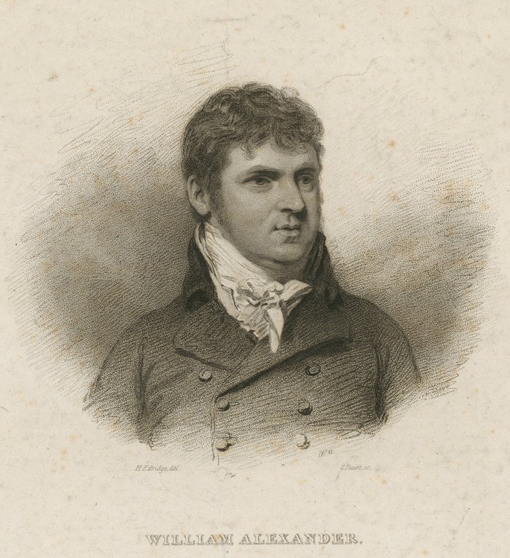 Porträtt av William Alexander av English School