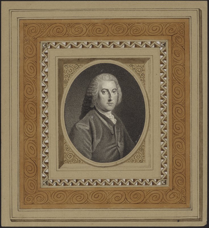 Porträtt av William Pitt, Earl of Chatham av English School