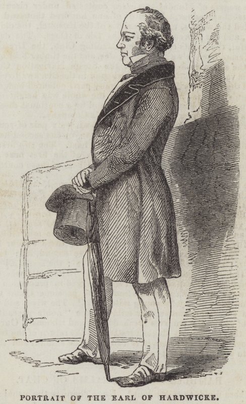 Porträtt av Earl of Hardwicke av English School