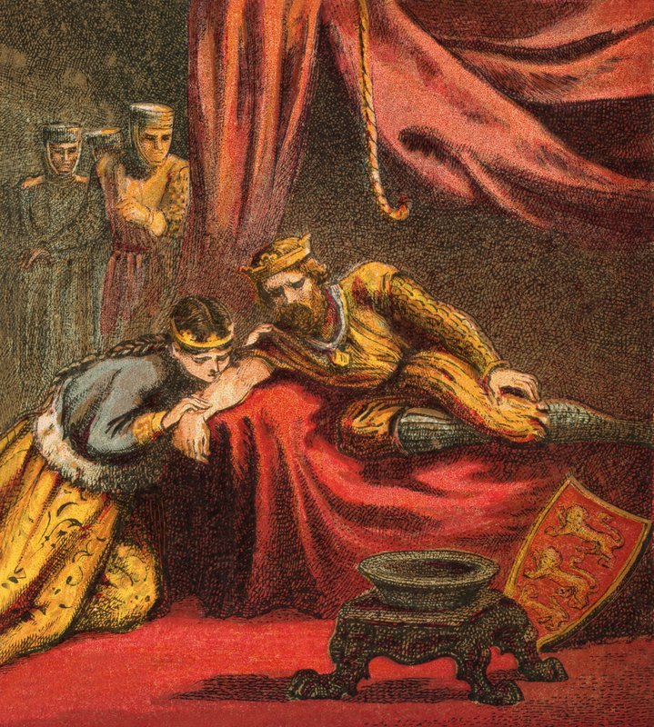 Prins Edward och hans fru av English School