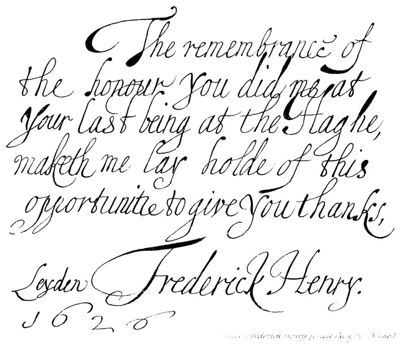 Prins Fredrik Henry, (greve Pal: av Rhen) av English School