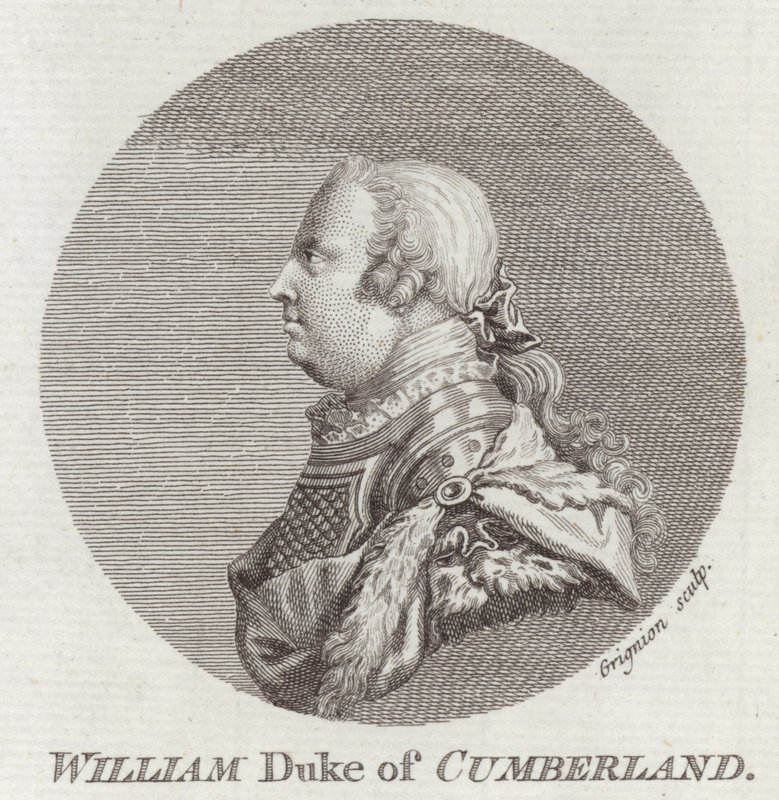 Prins William, hertig av Cumberland av English School