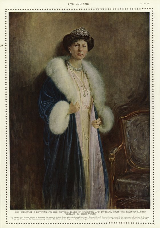 Prinsessan Victoria Louise av Brunswick och Luneberg av English School