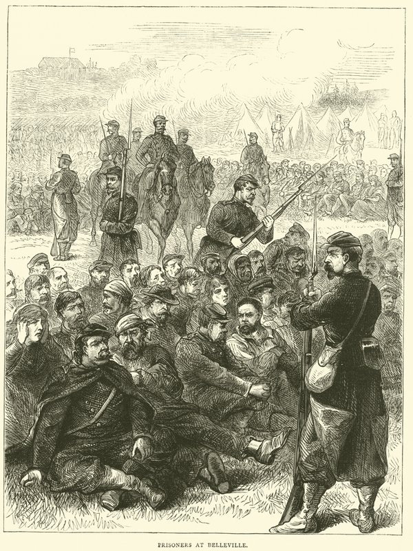 Fångar i Belleville, maj 1871 av English School