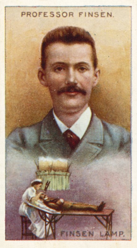 Professor Finsen, Finsen Lampa av English School
