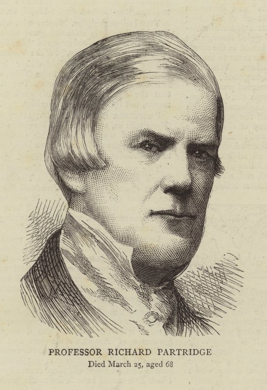 Professor Richard Partridge (gravyr) av English School