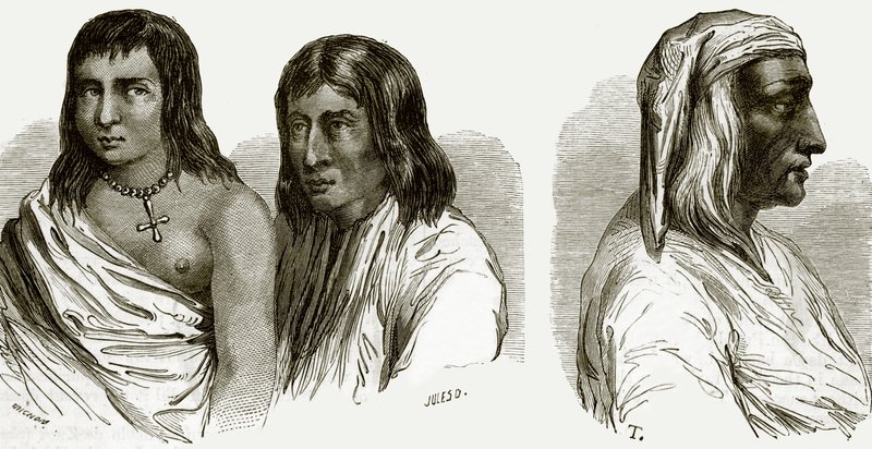 Pueblo eller stadsboende indianer och Alcalde of Santo Domingo av English School