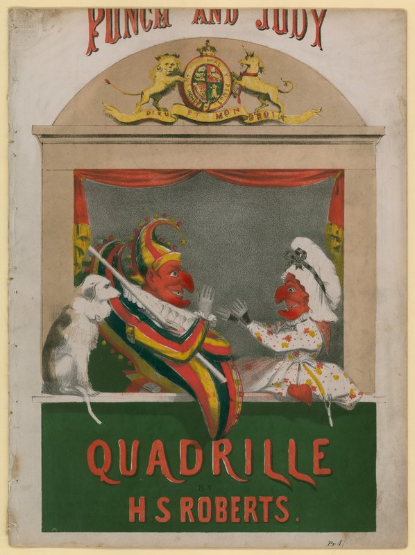 Punch och Judy Quadrille av H S Roberts av English School