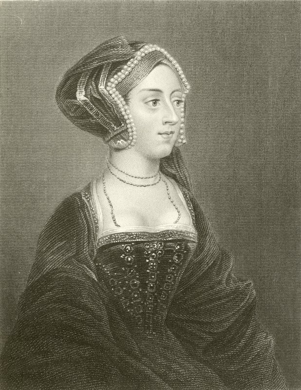 Queen Anne Bullen av English School