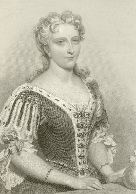 Drottning Caroline, gemål till kung George II av English School