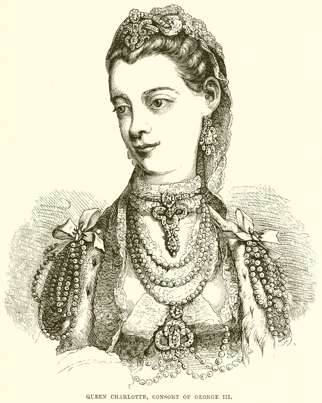 Drottning Charlotte, Konseort av George III av English School