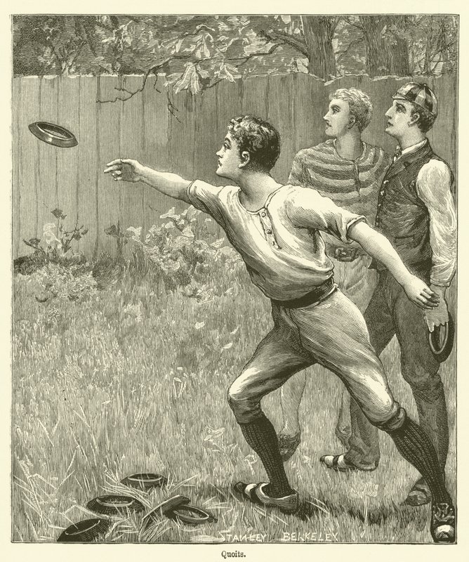 Quoits (gravyr) av English School