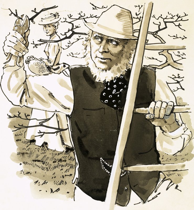 R D Blackmore, författaren till Lorna Doone av English School