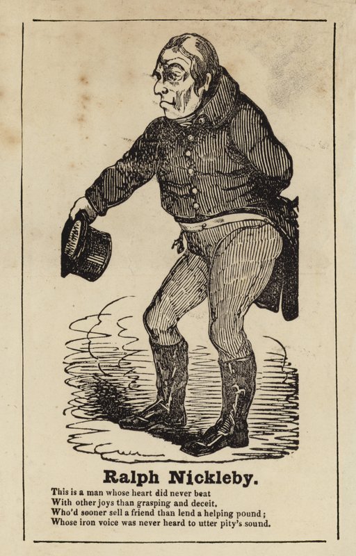 Ralph Nickleby från Nicholas Nickleby av English School