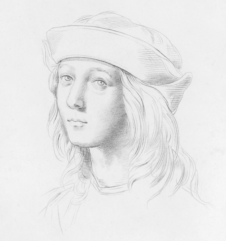Rafael (gravyr) av English School