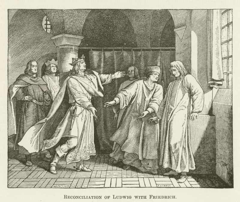 Ludwigs försoning med Friedrich av English School