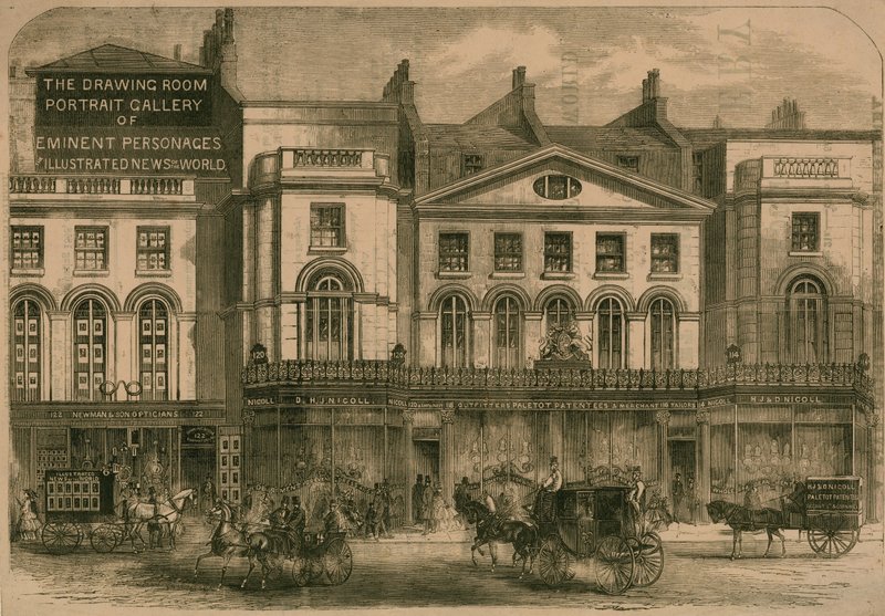 Regent Street, London, östra sidan av English School